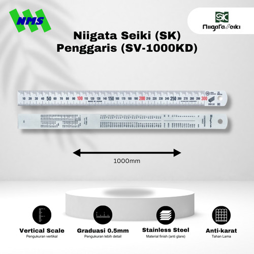 Niigata Seiki (SK) Penggaris (SV-1000KD)