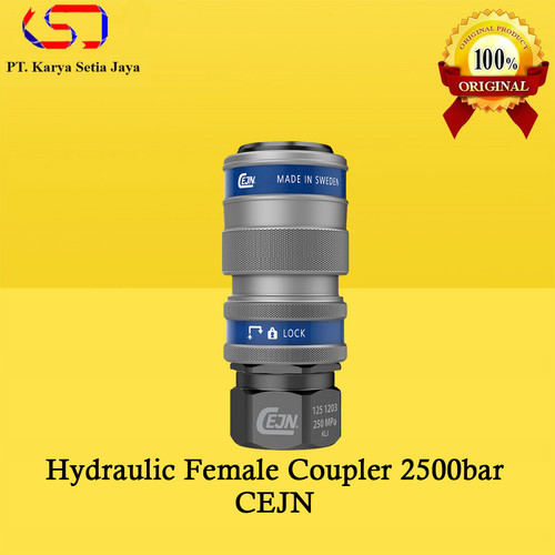 Hydraulic Female Coupler 2500bar/250mpa CEJN