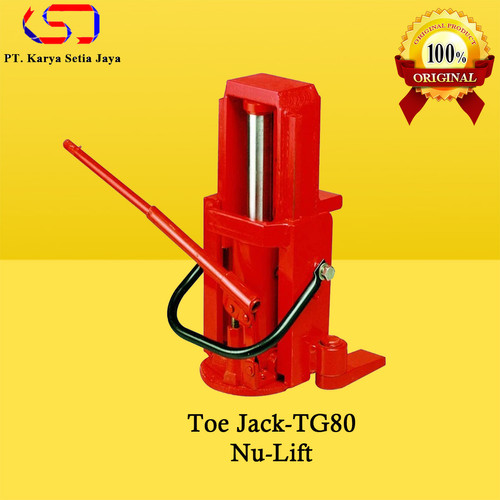 Hydraulic Toe Jack/Dongkrak Sepatu Hidrolik/Track Jack TG80 Nu-Lift