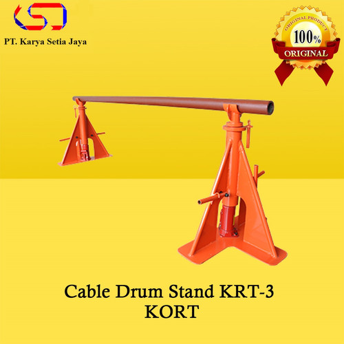 Cable Drum Stand/Roller Cable/Drum Jack model KRT-3 Kort