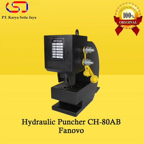 CH-80AB Hydraulic Steel Punching Hole Punch Pelubang Hidrolik Fanovo