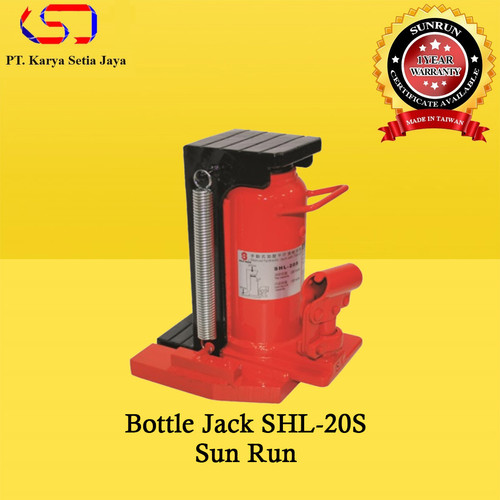 SUNRUN Hidrolik Toe Jack model SHL-20S, Top Cap 20T Stroke 150mm