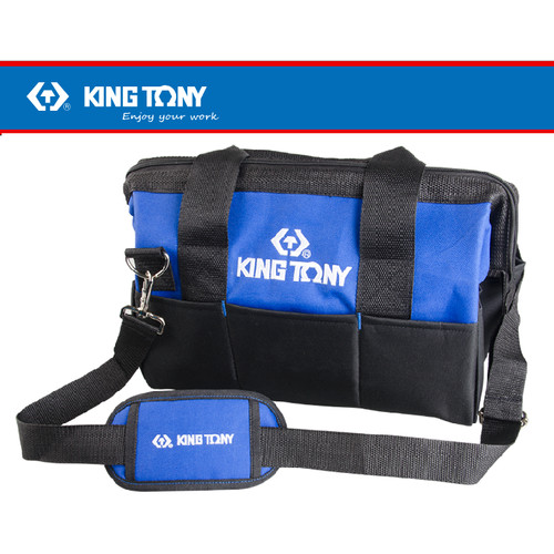 TOOL BAG - TAS PERKAKAS KING TONY - WIDE OPENING FABRIC 15-087721B