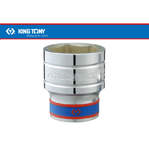 KUNCI SOCKET 18MM - 1/2"DR.SOCKET 18mm 6PT CHROME KINGTONY 0433518MHC