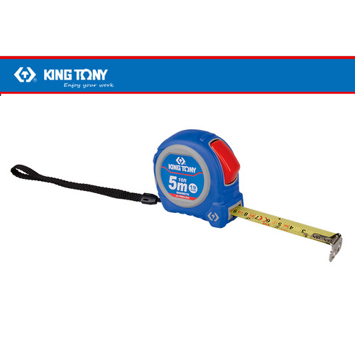 METERAN - 5M X 19mm MEASURING TAPE MAGNETIC HOOK KINGTONY 079094-05C