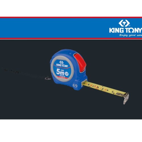 METERAN - 5M X 19mm MEASURING TAPE MAGNETIC HOOK KING TONY