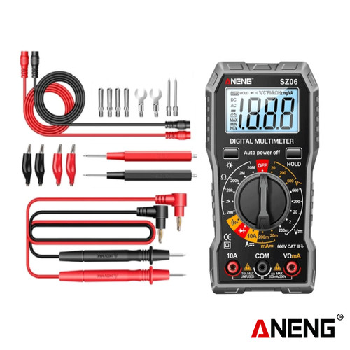 Aneng SZ06 Pro Multitester Digital Milliampere DC Current 20mA-10A