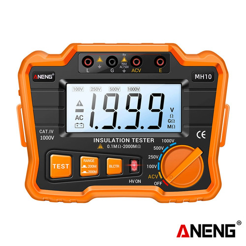 Aneng MH10 Digital Megohmmeter Megger Meter Insulation Tester Original