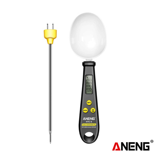 Aneng HTC-6 2 in 1 Timbangan Dapur Sendok & Electonic Thermometer