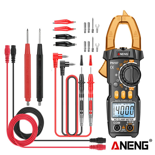 Aneng PN107 Pro Digital 4000 Counts Clamp Meter Volt Multimeter Diode