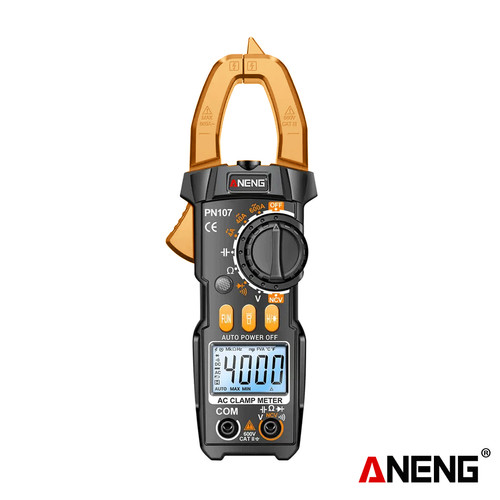 Aneng PN107 Digital 4000 Counts Clamp Meter Volt Multimeter Diode NCV