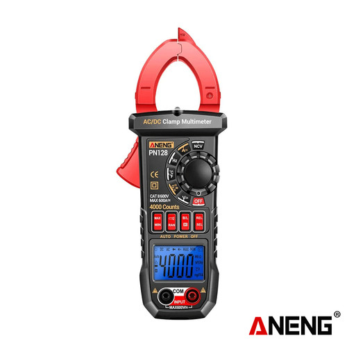 Aneng PN128 Digital Clamp Meter AC Current NCV Multimeter Ammeter Ori