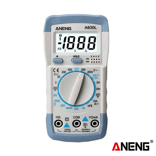 Aneng A830L Profesional Eletric Smart Digital Multimeter Triode Ori