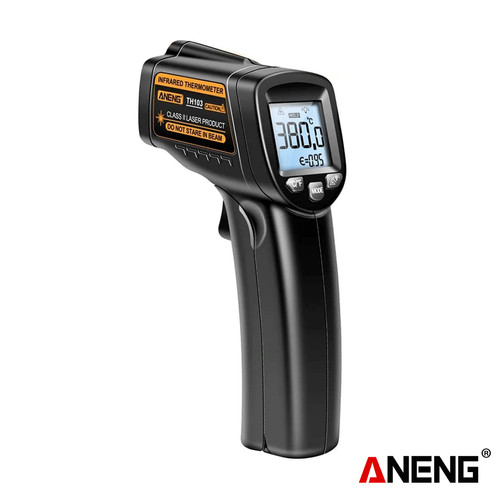 Aneng TH103 Class II Laser Infrared Thermometer Tester Gun -20°C~380℃