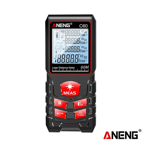 Aneng C60 Pengukur Jarak Laser Digital Distance 60 Meter Original