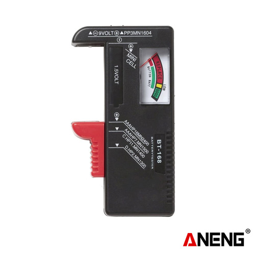 Aneng BT168 Universal Battery Tester Display Analog Packing Original