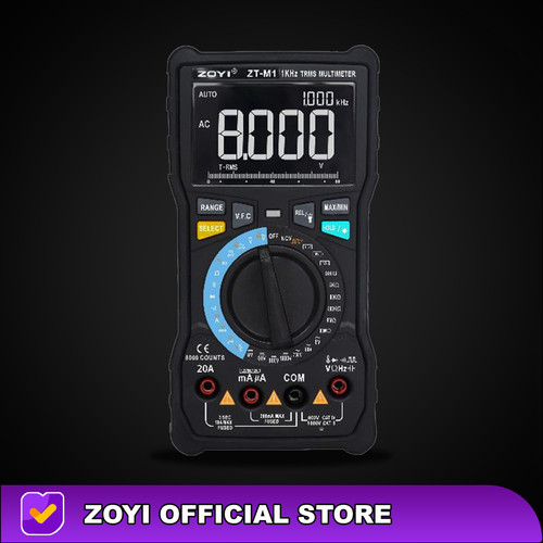 ZOYI ZT-M1 Tester Capasitor 80 MicroFarad Multimeter Avometer Battery