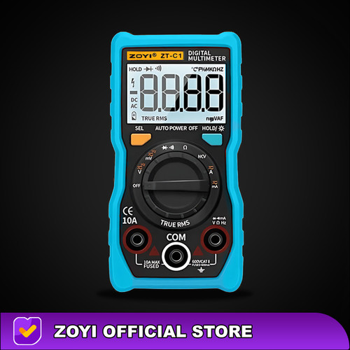 ZOYI ZT-C1 Avometer Digital Multitester Digital NCV MiniAC/DC