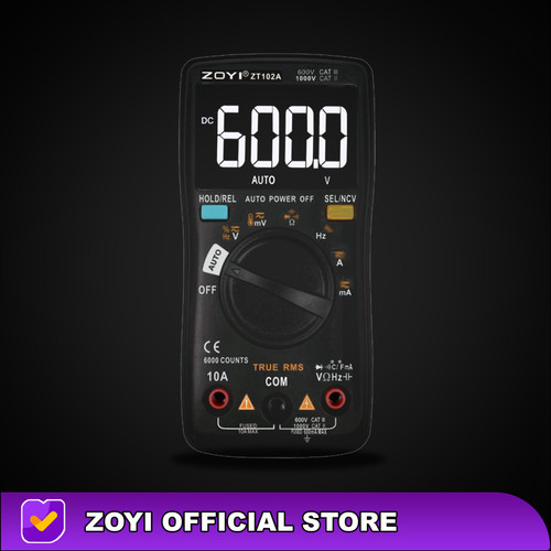 ZOYI ZT-102A Upgrade Auto Multimeter Digital Avometer Multitester Ori