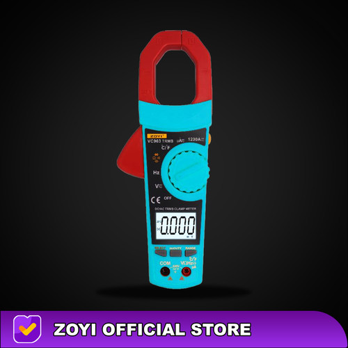 ZOYI VC903 Auto Range Clamp Meter Tang Amper Digital Tang Ampere AC DC