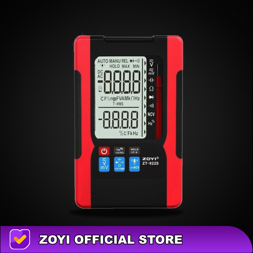 ZOYI ZT-922SE Voice Speak English Multimeter Multitester Avometer D