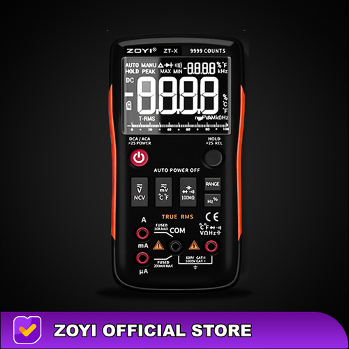 ZOYI ZT-X Auto Multimeter Digital Multitester Avometer Digital Ori