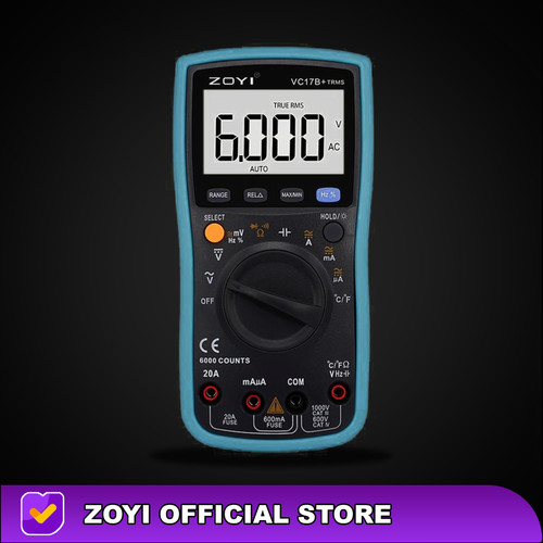 ZOYI VC17B+ Auto Multimeter Digital Multitester Avometer Original