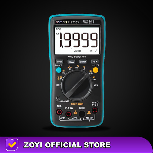 ZOYI ZT-303 Auto Multimeter Digital Multitester Avometer Original