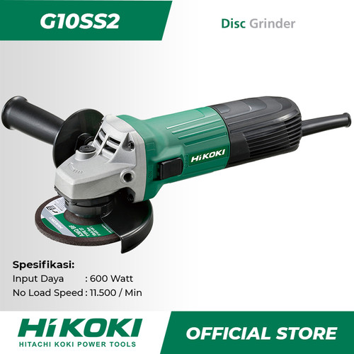 Hitachi Hikoki Angle Grinder / Gerinda Tangan Listrik 100mm G10SS2