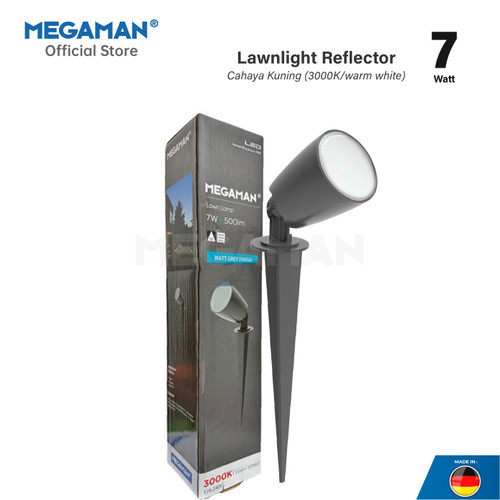 Lampu Taman Tancap LED 7 Watt Lawn Light Megaman ZDL3020