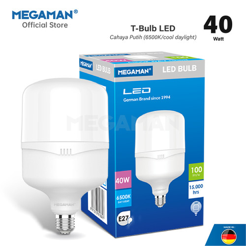 Lampu LED 40 Watt Megaman YTT120Z1  Bohlam Putih