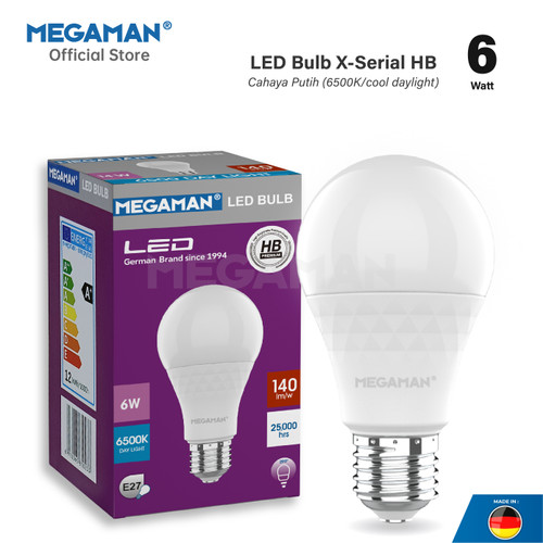 Lampu LED 6 Watt Megaman X-Serial HB YTA60Z2