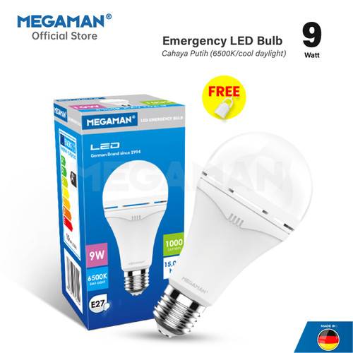 Lampu Emergency LED 9 Watt Megaman YTA70EMA