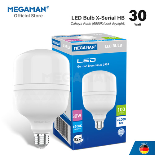 Lampu LED 30 Watt HB Megaman X Serial YTT100Z2