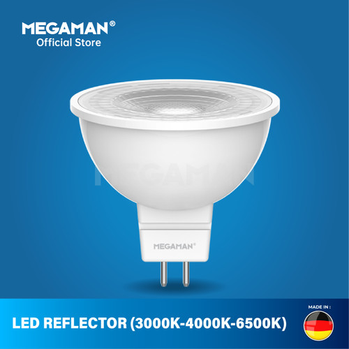 MEGAMAN Lampu LED Reflector YTMR16Z1 - CL 3W,5W,7W 3000K 170-240V