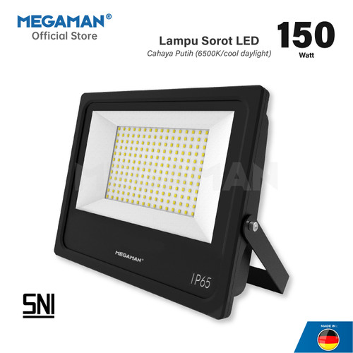 Lampu Sorot Tembak LED Megaman Floodlight Outdoor 150W - 6500K YTMHF1005