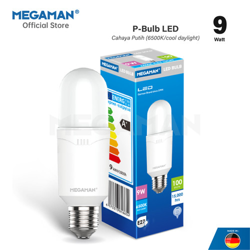 LAMPU MEGAMAN LED YTP38Z1 9W 6500K