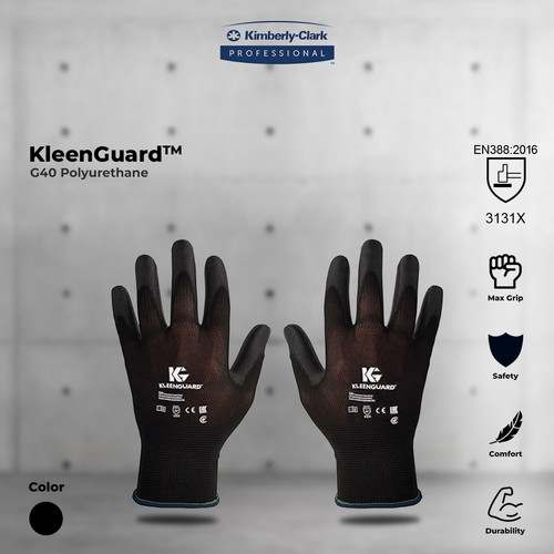 KLEENGUARD G40 Polyurethane Coated Gloves - Sarung Tangan Safety