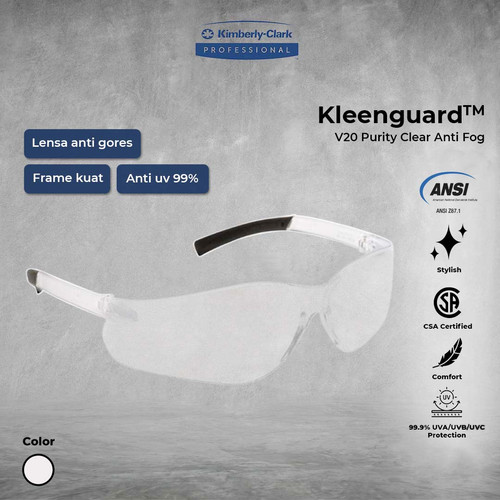 KleenGuard™ Eyewear V20 Purity - Kacamata Safety Anti Kabut