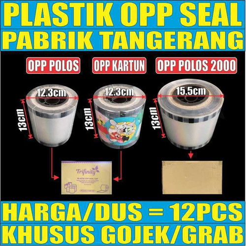 Plastik Seal Press Cup 1000 Lid Tutup Sealer Polos Kartun Per Dus