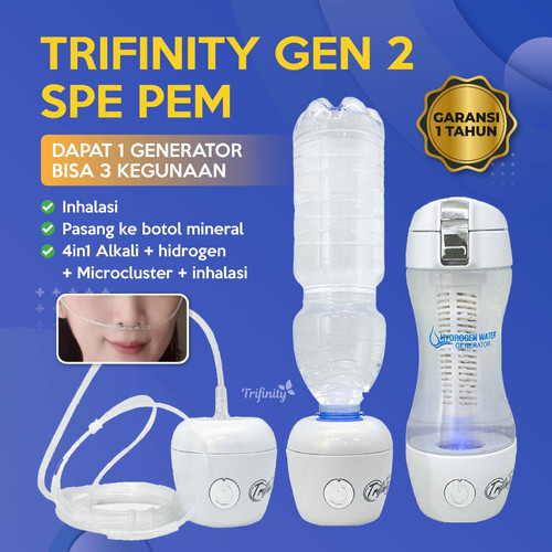 Botol Trifinity Gen2 Garansi 1 Tahun Generasi 2 Inhaler Untuk Reseller