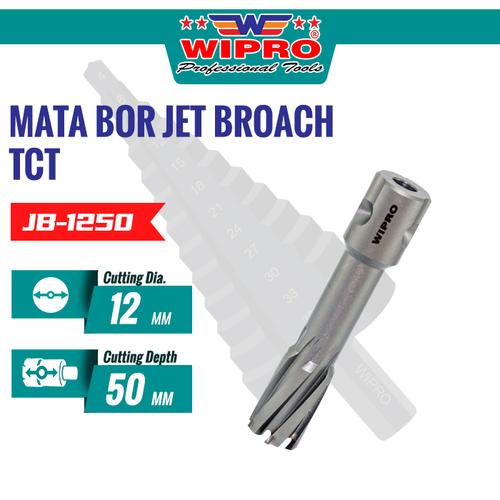 [EZM.1104455] WIPRO Mata Bor Jet Broach / Brot / Crinkey TCT FL 50mm 12x50MM JB-1250