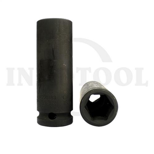 [EZM.5202141] KUNCI SHOCK PANJANG 1/2" IMPACT 6 POINT 32mm / DEEP SOCKET 1/2" IMPACT, 6PT MAXPOWER