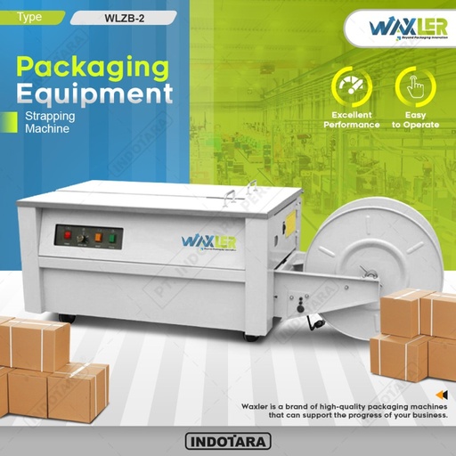 Mesin Strapping Packing Dus Ikat Semi Automatic Waxler - WLZB 2