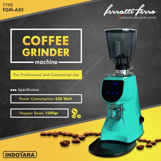 Coffee Grinder Machine / Alat Penggiling Kopi Ferratti Ferro FGM-A85