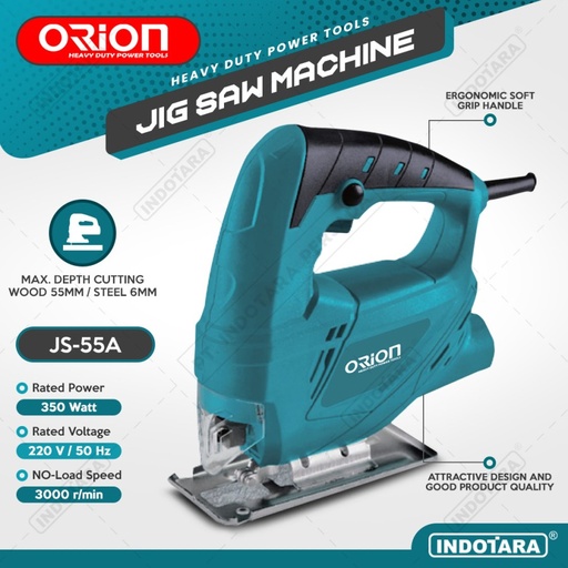 Mesin Gergaji kayu / Jig Saw Machine Orion JS55A(Fixed Speed)