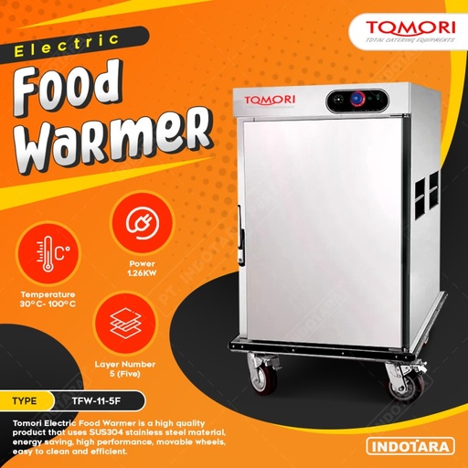 Mesin Penghangat Makanan / Electric Food Warmer Tomori - TFW 11 5F