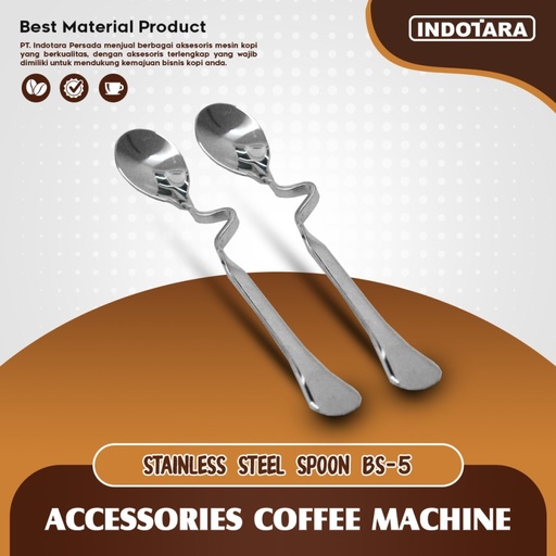 Sendok Makan Stainless Steel Spoon Coffee Tea - BS5