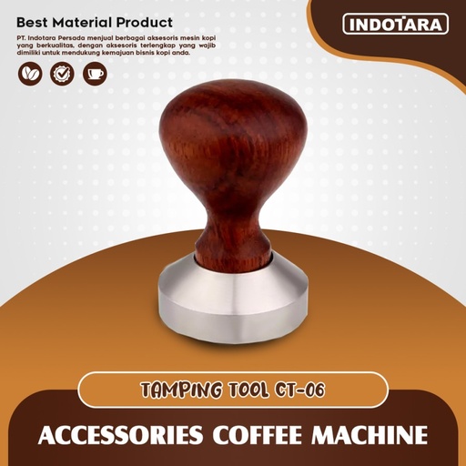 Tamper Espresso Tools ( Alat Press Alat Kopi / Tools Barista ) CT06