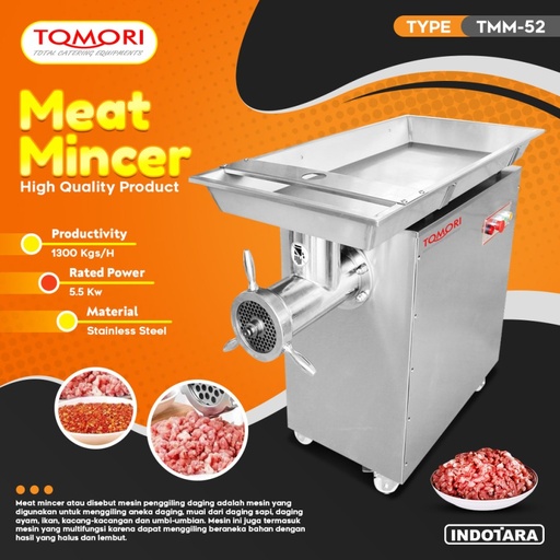 Mesin Gilingan Daging / Meat Mincer Tomori - TMM52